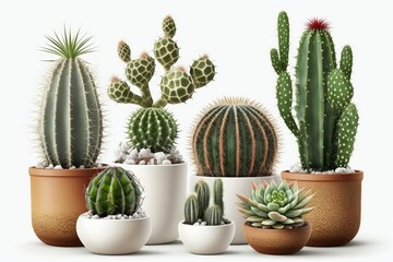 cactus in a pot, ai generated