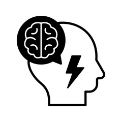 Thunderstorm vector icon easily modify

