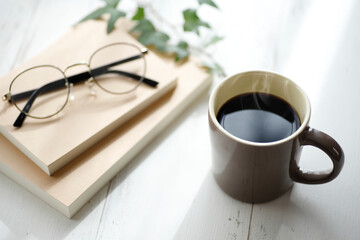 コーヒーで一息