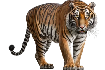 Tuinposter tiger transparent background, ai generated © dasom