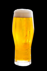 タンブラーグラスビール切り抜き