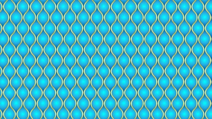 free vector seamless pattern with blue stripes with light blue and golden color