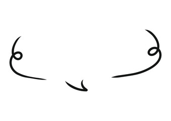 ペンの手描き吹き出し