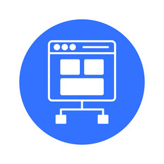 Management vector icon easily modify

