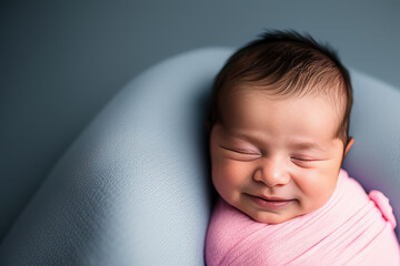 newborn baby sleeping - obrazy, fototapety, plakaty