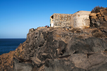 Bunker sur une falaise