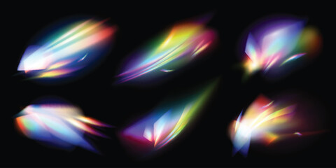 Rainbow Trails Effects Set