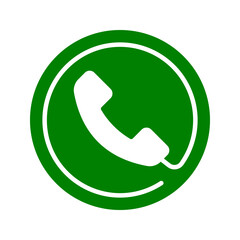 Telephone icon. sign for mobile concept and web design. vector illustration