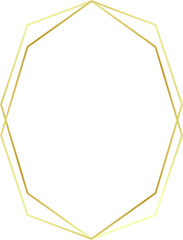 Elegant Golden Frame 