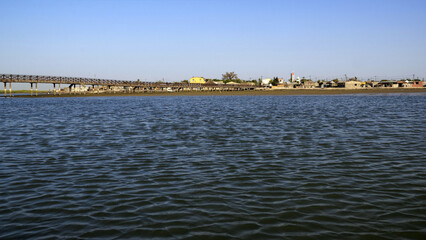 Lagune au Sénégal