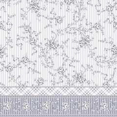 Textile and digital seamless pattern design 