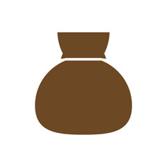 Clay pot icon. Simple style clay pot poster background symbol. Clay pot brand logo design element. Clay pot t-shirt printing. vector for sticker.