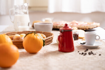 italian, Sardinian Breakfast.
Colazione Sarda e Italiana