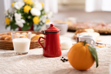 italian, Sardinian Breakfast.
Colazione Sarda e Italiana