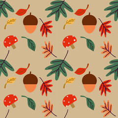 abstract, art, background, berry, branch, decoration, decorative, design, drawing, fabric, floral, fruit, illustration, leaf, natural, nature, ornament, pattern, plant, seamless, summer, textile, text