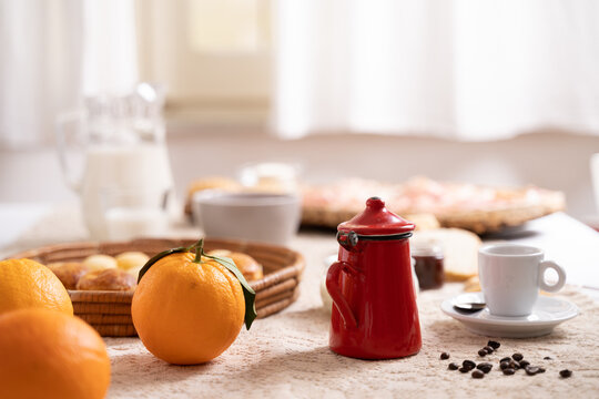 italian, Sardinian Breakfast.
Colazione Sarda e Italiana