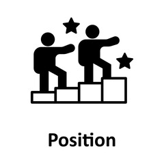 Position vector icon easily modify

