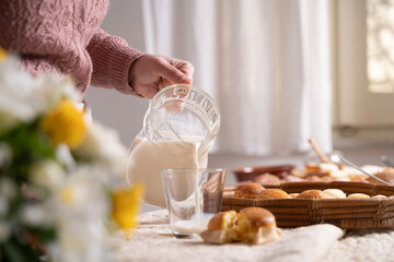 italian, Sardinian Breakfast.
Colazione Sarda e Italiana