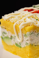 Causa Limeña comida criolla Peruvian traditional food 