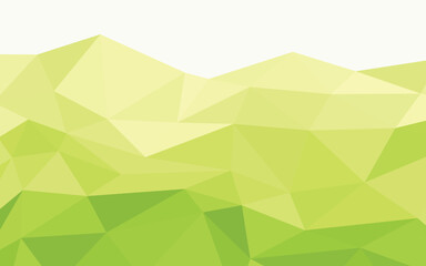 グラデーションのポリゴン背景