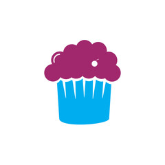 Wedding or birthday cake shop logo design