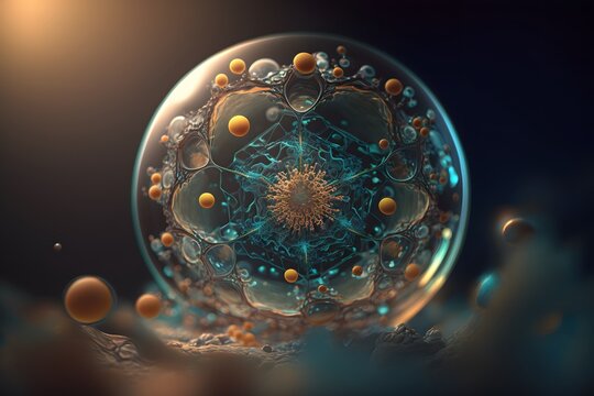 cell created using AI Generative Technology