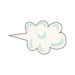 spraying water vapor. Spray vector icon of water or air nozzle sprayer for paint aerosol or deodorant spray. Isolated on white background. Vector Illustration