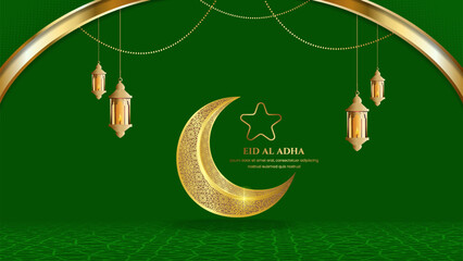 luxury and elegant Islamic background with Islamic banner and background