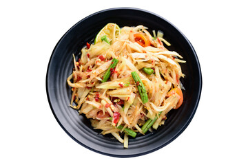 Thai food, Spicy papaya salad	