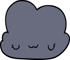 cute cartoon cloud