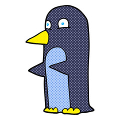 cartoon penguin