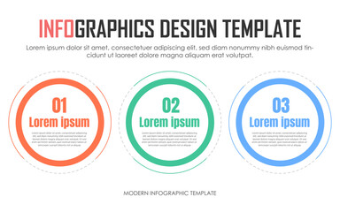 Timeline Creator infographic template. 3 Step timeline journey, calendar Flat simple infographics design template. presentation graph. Business concept with 3 options, vector illustration.	
