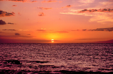 Sunset on Gulf of Mexica,Florida