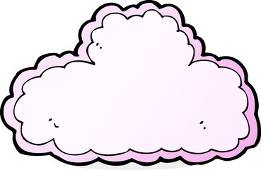 cartoon cloud symbol