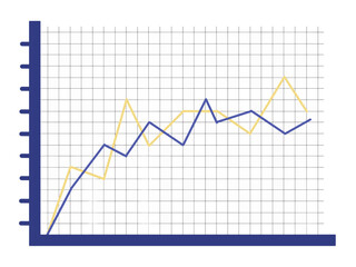 business graph chart, graph design, workflow, statistic chart, line graph for statistics concept