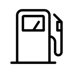 Gas Fuel Pump Icon vector