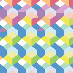 Colorful Pattern Vector Background.