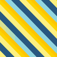 Blue And Yellow Diagonal Lines Vector Background Style.