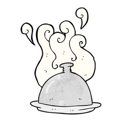 textured cartoon dinner service