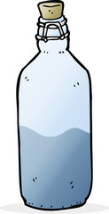 cartoon water bottle