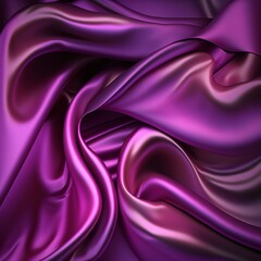 Fototapeta premium Glossy fabric texture background.