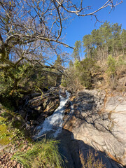 Water stream near Fecha de Barjas waterfall