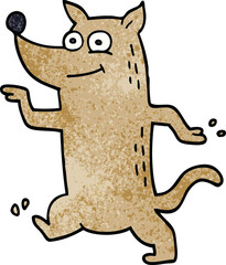 cartoon doodle funny dog
