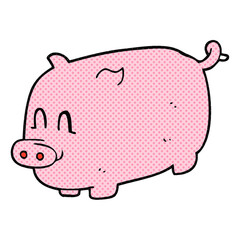 cartoon pig