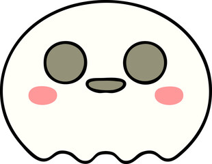 cute spooky ghost