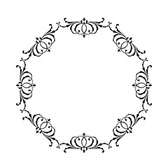 frames in vintage style with elements of ornament, art, pattern, background, texture