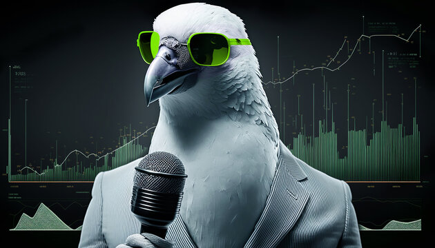 doves vision or communication or management economic concepts.business or crisis management.Generative ai technology