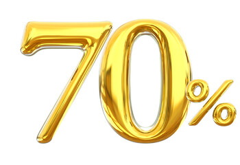 Percent 70 Golden Sale off discount