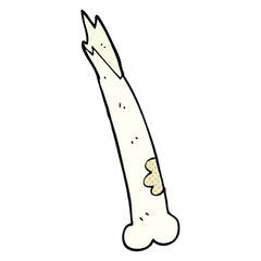 cartoon broken bone