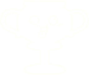 Trophy Chalk Drawing